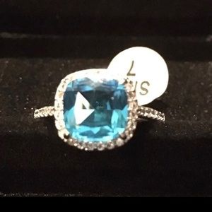 BLUE Ring sz 7